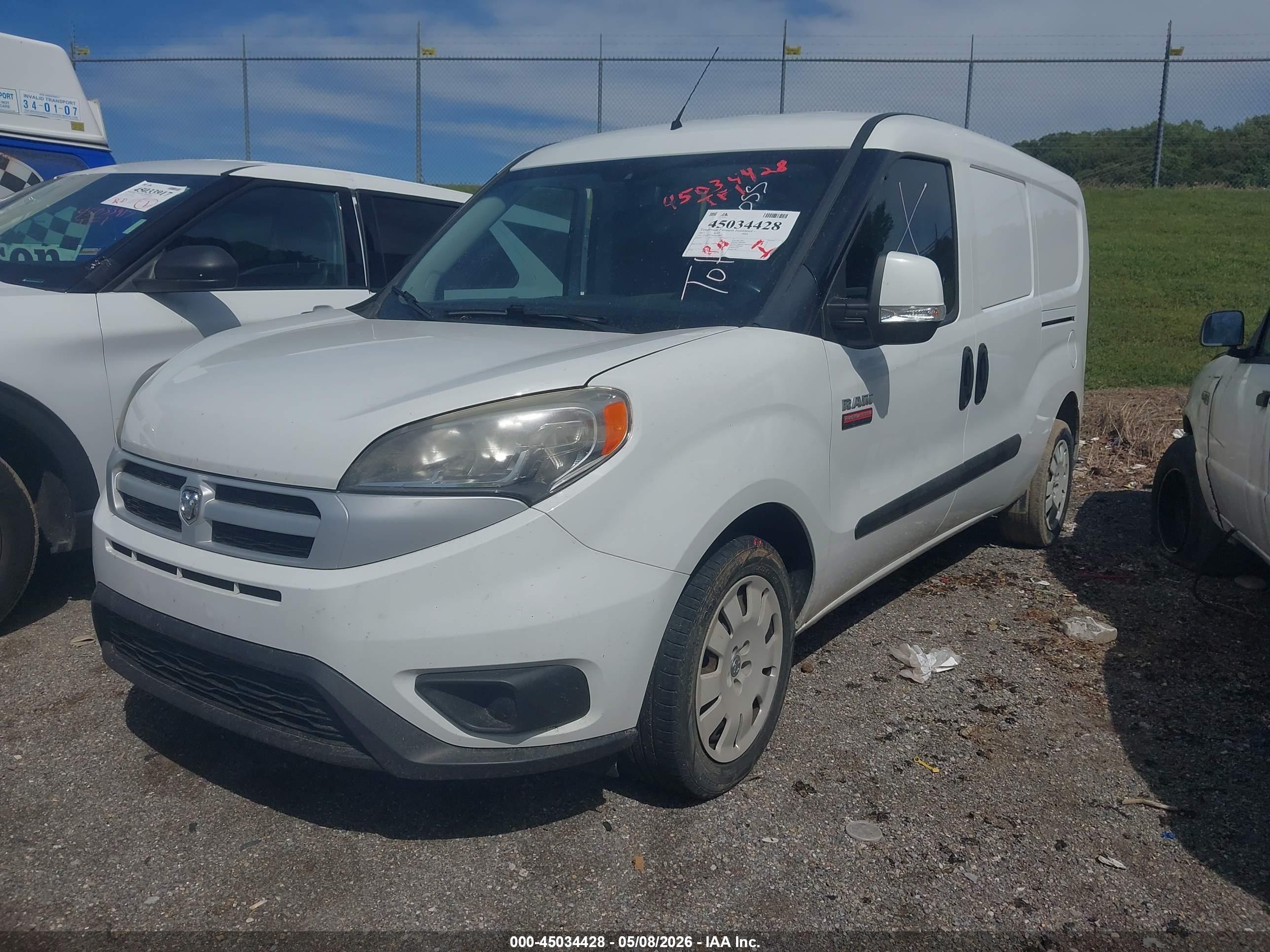 2017 RAM ProMaster City — VIN ZFBERFBB3H6D88093 — photo 2